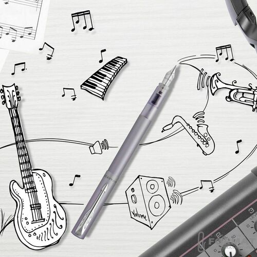 Ekskluzywne pióro tłoczkowe Parker VECTOR XL M silver (2159745) 7