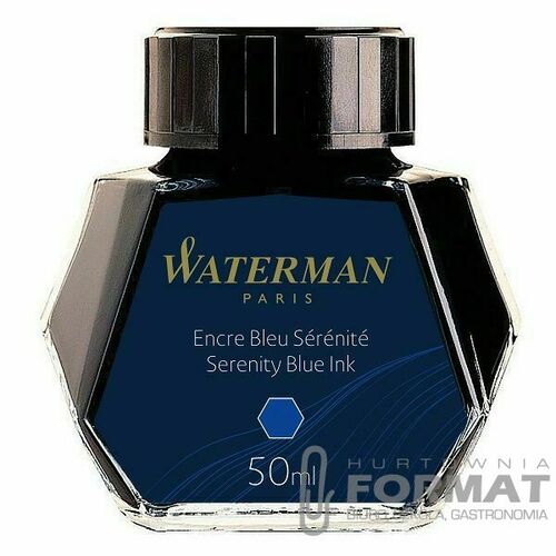 Atrament Waterman niebieski 5