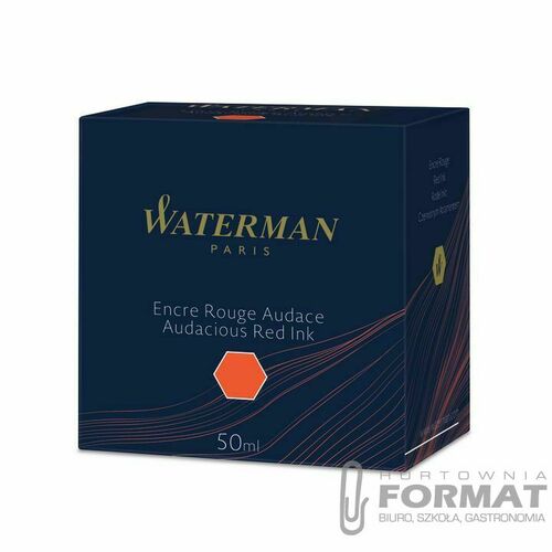 Atrament Waterman czerwony 5