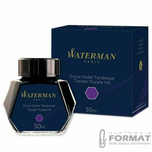 Atrament Waterman fioletowy 3