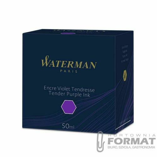 Atrament Waterman fioletowy 5