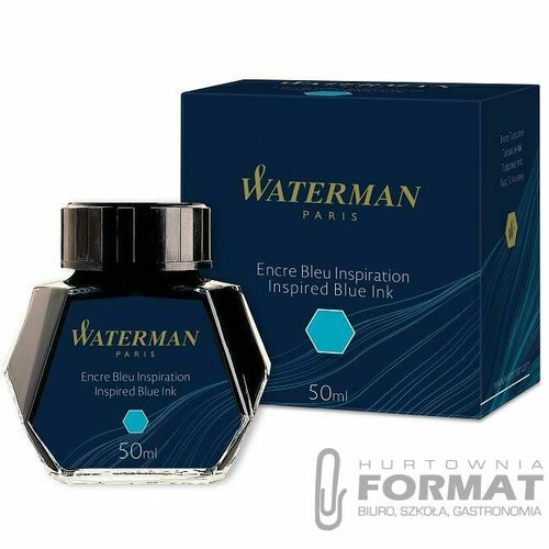 Atrament Waterman niebieski 5