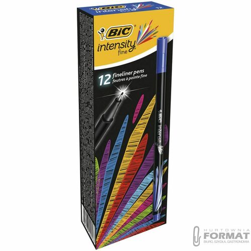 Bic Cienkopis Intensity Fine niebieski 3
