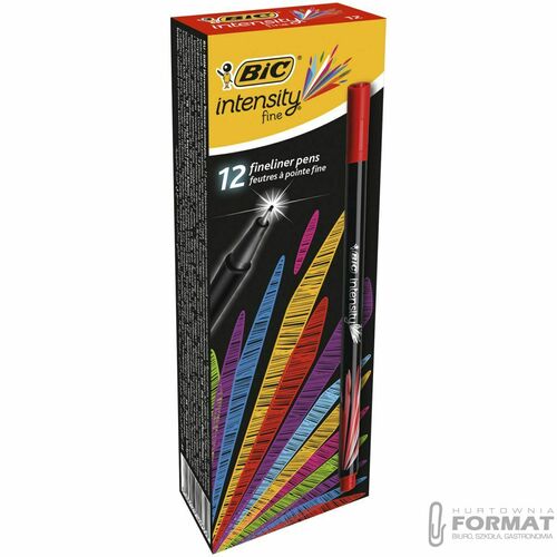 Cienkopis BiC intensity fine Czerwony 2
