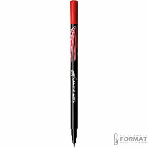 Cienkopis BiC intensity fine Czerwony 4