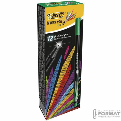 Cienkopis Bic Intensity Fine BCL zielony 0,8 mm 5