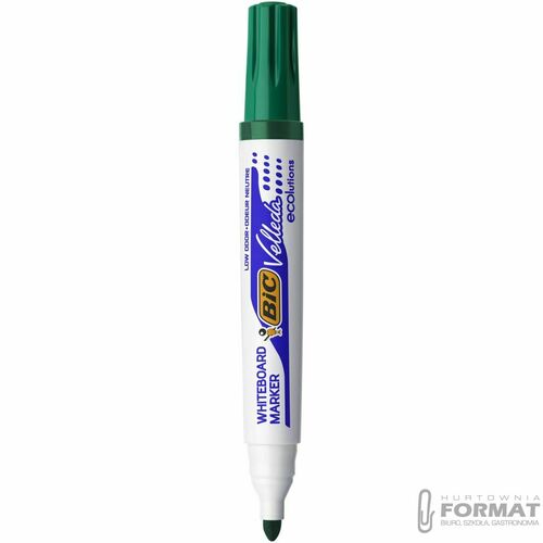 MARKER BIC SUCHO. VELLEDA ZIELONY KOŃ. OKRĄGŁA 5