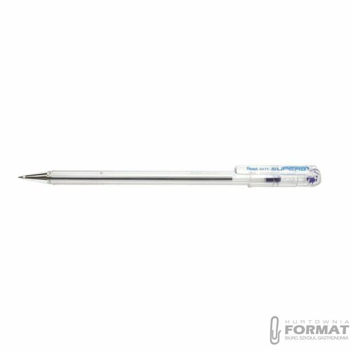 DŁUGOPIS PENTEL SUPERB BK77 0.7mm KOLOR NIEBIESKI ZE SKUWKĄ 2