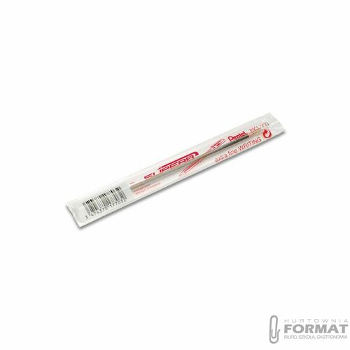 WKŁAD PENTEL DO DŁUG. BK-77 CZERWONY 2