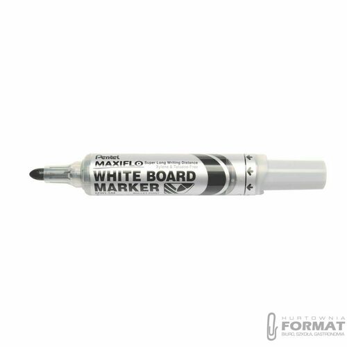 MARKER DO TABLIC SUCHOŚCIERALNYCH PENTEL MAXIFLO CZARNY MWL5M Z TŁOCZKIEM 2