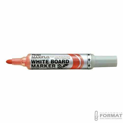 MARKER SUCHOŚCIERALNY PENTEL MAXIFLO CZERW  MWL5M 2