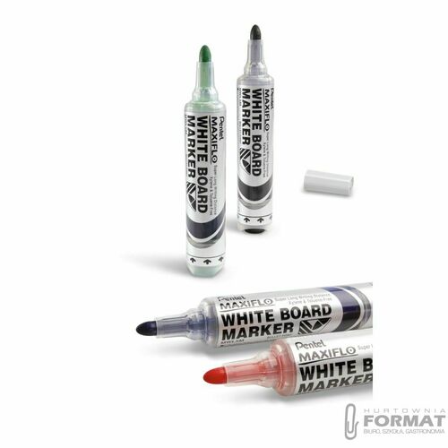 MARKER DO TABLIC SUCHOŚCIERALNYCH PENTEL MAXIFLO ZIELONY MWL5M Z TŁOCZKIEM 10