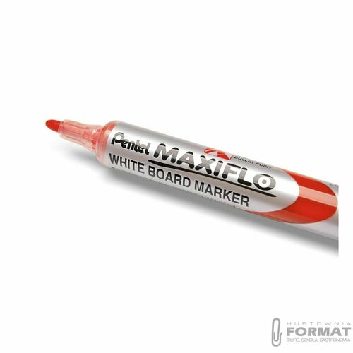 MARKER SUCHOŚCIERALNY PENTEL MAXIFLO CZERWONY MWL5S-B DO BIAŁYCH TABLIC 2