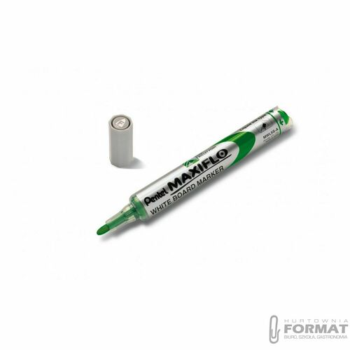 MARKER SUCHOŚCIERALNY PENTEL MAXIFLO ZIELONY MWL5S-D DO BIAŁYCH TABLIC 3
