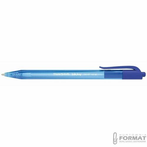 DŁUGOPIS PAPERMATE INKJOY 100 RT NIEBIESKI M 2