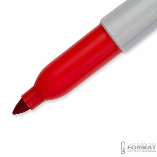 MARKER PERMANENTNY SHARPIE FINE CZERWONY 4