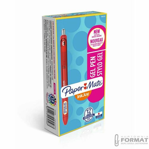 Długopis żelowy Inkjoy Paper Mate czerwony 1957056 6