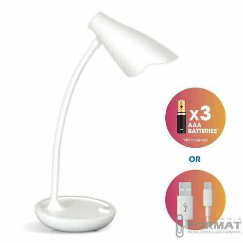 Lampka biurowa Unilux UKKY biały (400140699) 3