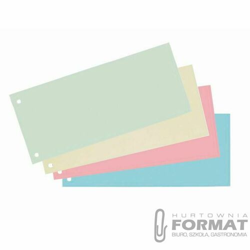 Przekładka czysta Oxford 1/3 A4 żółta 180g 100k (100205026) 6