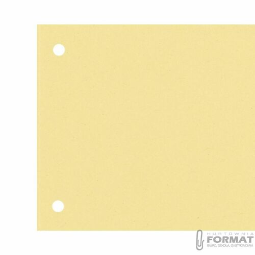Przekładka czysta Oxford 1/3 A4 żółta 180g 100k (100205026) 8