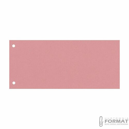 Przekładka czysta Oxford 1/3 A4 różowa 180g 100k (100205027) 5
