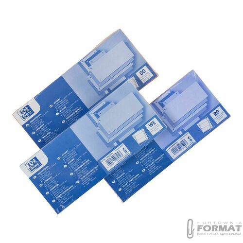 Przekładka czysta Oxford 1/3 A4 różowa 180g 100k (100205027) 9