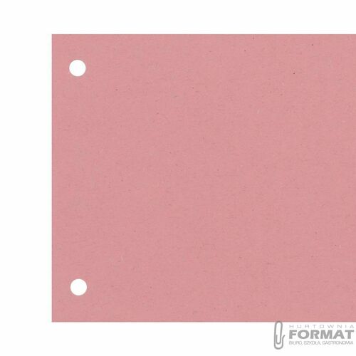 Przekładka czysta Oxford 1/3 A4 różowa 180g 100k (100205027) 10