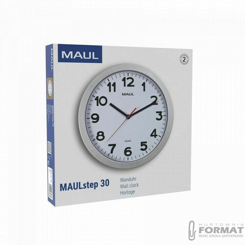 Zegar ścienny Maul MAULstep  SREBRNY (90531/95 ML) 5