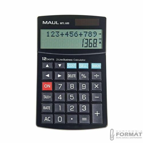 Kalkulator na biurko Maul czarny (72690/90/ Ml) 9