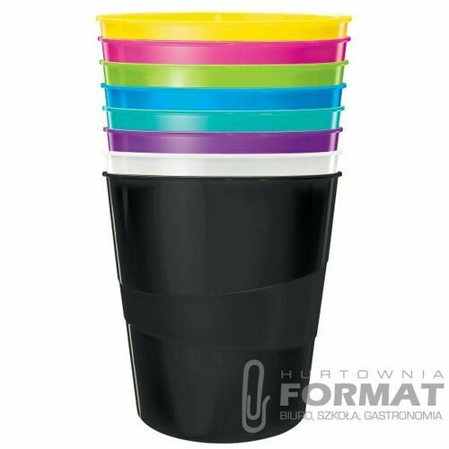 Kosz na śmieci Leitz WOW kolor: turkusowy 15L (52781051) 2