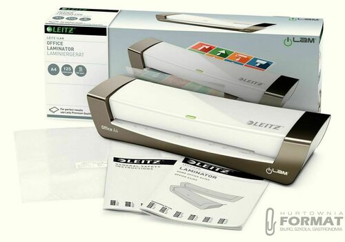 Laminator Leitz iLAM Home Office A4 srebrny (72510084) 3