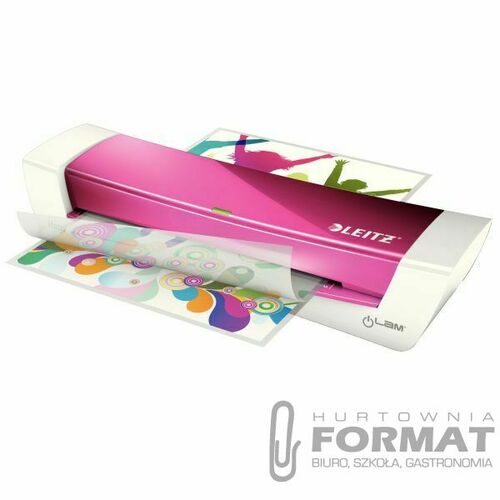 Laminator Leitz iLam Home Office A4 różowy (73680023) 3