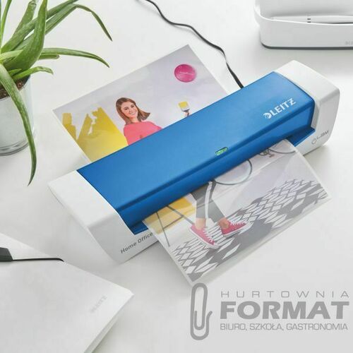 Laminator Leitz iLAM Home Office A4 niebieski (73680036) 2