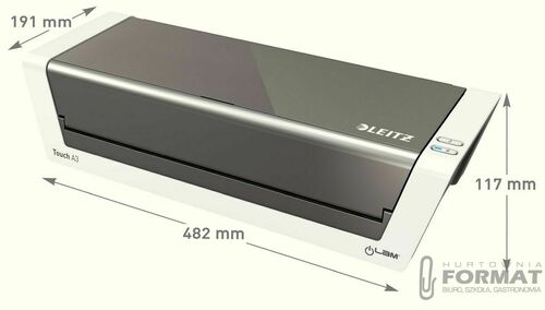 Laminator Leitz iLAM Touch 2 A3 szary (74744000) 6
