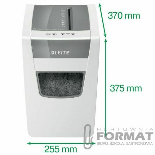 Niszczarka Leitz Home Office Slim P4 szara (80010000) 4