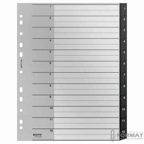 Przekładka numeryczna Leitz Recycle (12090000) 5