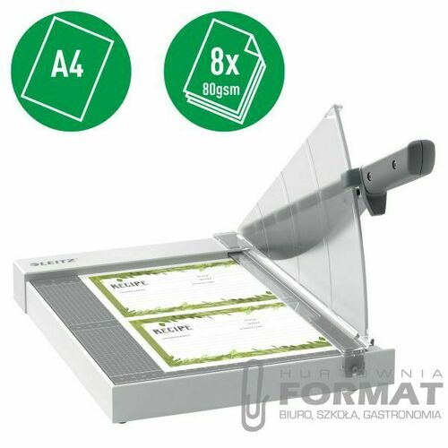 Gilotyna Leitz Home A4 szary 8k. (90180000) 3