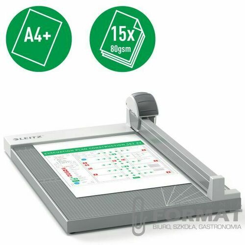 Trymer Leitz Precision Office A4+ biało-szary 15k. (90270000) 3