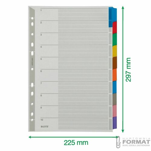 Przekładka czysta Leitz A4 mix 10k (43210000) 6