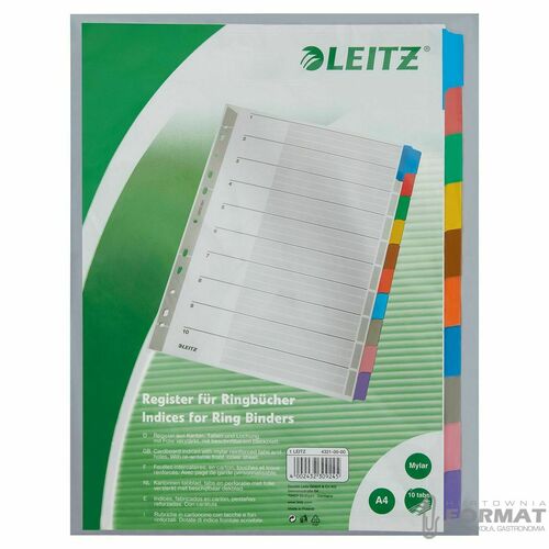Przekładka czysta Leitz A4 mix 10k (43210000) 7