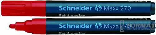 Marker olejowy SCHNEIDER Maxx 270 Czerwony 2