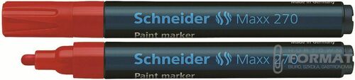 Marker olejowy SCHNEIDER Maxx 270 Czerwony 3