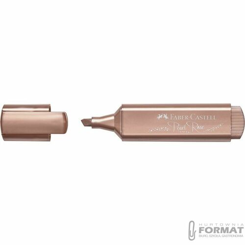 Zakreślacz Faber-Castell metaliczny Różowy 2