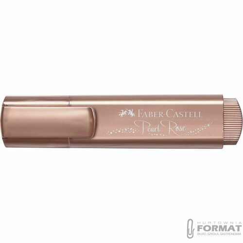 Zakreślacz Faber-Castell metaliczny Różowy 3