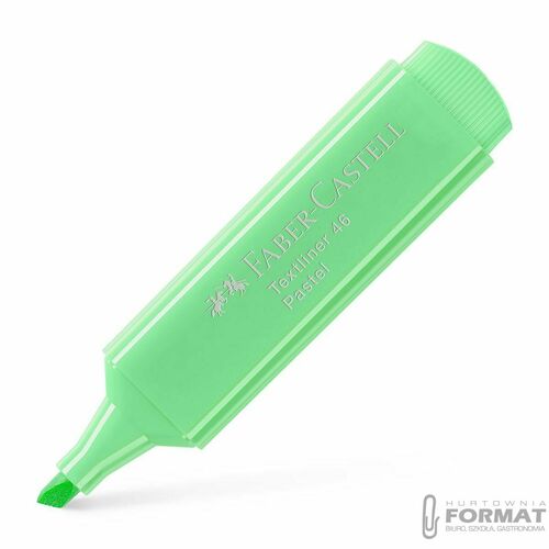 Zakreślacz 1546 Zielony jasny PASTEL Faber-Caste 4