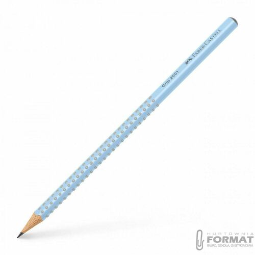 Ołówek trójkątny B Grip 2001 Faber-Castell Sky Blu 2