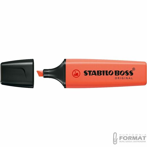 Zakreślacz Stabilo Boss Original Pastel 70/140 CZERWONY Do Szkoły Biura 2