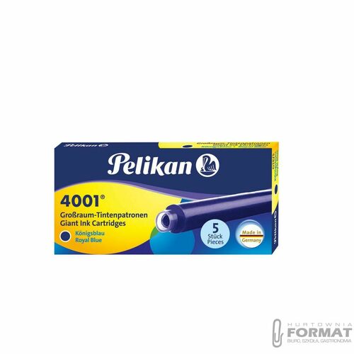 NABOJE PELIKAN DŁUGIE NIEBIESKIE A5 2