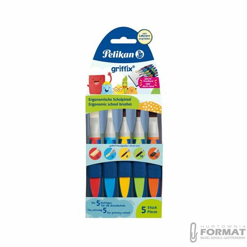 Pędzel Pelikan Griffix 5 szt 700733 (100401604) 9