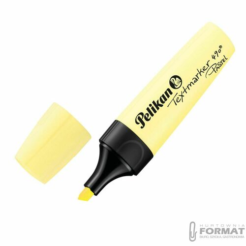 Zakreślacz Pelikan Textmarker 490 817332, żółty 1,0-5,0mm (400193853) 2